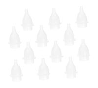 Garneck 12pezzi Aspiratore Nasale Manuale Per Ragazzo Con Punte in Silicone Ricambio Pulizia Nasale Per Ragazzo e Piccoli Design Antiriflusso