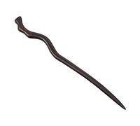 Garneck 1pezzi Bastoncino Capelli Nero in Legno Pregiato Vintage Per Donne Accessorio Elegante Stile Classico Cinese Per Acconciature Chic e Fissaggio Sicuro