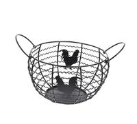 Garneck 1pezzi Iron Fruit Storage Basket Delicate Design for Fruits Snacks Eggs More Versatile Kitchen Organizer