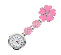 Garneck 1pezzi Orologio Da Infermiera Cinque Cuori Realizzato in Lega Di Zinco Resistente Design Semplice e Facile Da Indossare Adatto Per Infermieri e Studenti Per Guardare Precisione