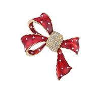 Garneck 1Pezzi Spilla con Design Bowknot Accessorio Chic per Perfetta per Speciali come Compleanni e Anniversari Versatile per Abbigliamento e Accessori