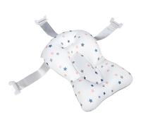 Garneck 1pezzi Tappetino Bagnetto Ragazzo Ragazza in Cotone Aminico Con Particelle Espanse Cuscino Da Bagno Antiscivolo e Supporto Ergonomico Adatto Mesi Design Rete Sospesa Colore Casual