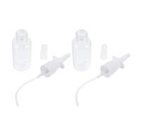 Garneck 2 Bottiglie Spray Nasali per 20 Ml in Plastica Pet Irrigatori Nasali Pratici e Riutilizzabili Portatili e Facili da Usare la Cura Quotidiana
