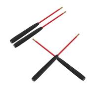 Garneck 2 Paia palo del diabolo giocoleria diabolo trucco yoyo giocoleria per principianti giocattoli da giocoliere cuscinetto diabolo yoyo cinese per Yoyo reattivo fibra chimica