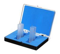 Garneck 2 pezzi Cuvetta in per Spettrofotometro Precisione Ottica per Analisi Comparativa e Campioni Laboratorio
