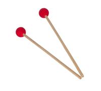 Garneck 2 Pezzi martelletto della marimba bastoni primo acero the sound bilancere martello per pianoforte xilofono Bastoncini dello strumento a percussione Anima in nylon rosso