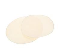 Garneck 2 Pezzi Pelle di tamburo di capra Testa di tamburo accessori per tamburi africani parti di ricambio del tamburo accessori per tamburo coperture per tamburi pelle di pecora Beige