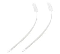 Garneck 2 pezzi per Pulizia Asciugatrice Pennello Nylon con PP Rimuove Lanugine e Polvere da Bocchetta Ventilazione per Sicurezza e Manutenzione Asciugatrice