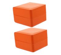 Garneck 2 pezzi Scatola Portaorologi Singola PU e Antishock Custodia Portatile per Orologi e Organizer Leggero e Multifunzionale Colore