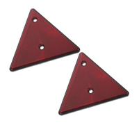 Garneck 2 pezzi Segnale di Emergenza Riflettente per Auto e Camion Cartello Avvertimento Stradale Resistente Pioggia e Vento per Sicurezza Veicoli in