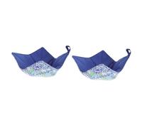 Garneck 2 Pz coperchio della ciotola riscaldante per microonde ciotola creativa ciotola trapuntata accogliente heat it tappetini cucina tappetino per stoviglie cuscino isolante termico