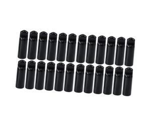 Garneck 2 Set Copertura in Gomma Per Rubinetto Del Vino Linea Paraspruzzi Spazzolone Elettrico Clip Birra Alla Spina Rubinetto Del Fusto Polvere Kit Black Gomma Da Cancellare 12 Pezzi * 2