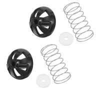 Garneck 2 Set Kit Resistenti al Calore a Tappi a Molla Kit Accessori per Macchina da Caffè in Plastica e Silicone Facile Installazione per Cestello di Infusione, Uso Domestico e