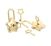 Garneck 2 Set Mini Serrature per e Notebook Lucchetti Decorativi con Chiave per Scatole Valigie e Diy