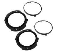Garneck 2 set Staffa Fari Rotonda per Supporto Montaggio LED Robusto e Stabile Anello Fissaggio Faro Compatibile per Upgrade Facile e Sicuro