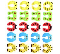 Garneck 20pezzi Fermaporta Per Casa Anticollisione e Anti-pizzicamento Manuale Realizzato in Eva Di Protezione Per Ragazza e Animali Domestici