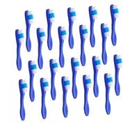 Garneck 20pezzi Spazzolini Da Denti Mini Portatili Per Istituzioni Carcerarie Spazzolini Da Denti Compatti Per Forniture Carcerarie Piccoli Per Pulizia Orale