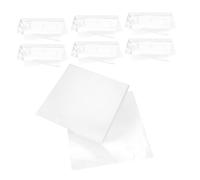 Garneck 25pezzi Custodie Protettive Vinile Trasparenti per Album Maniche Esterni Autoadesive per Dischi Vinile Coperture Standard Antistatiche per Conservazione Album