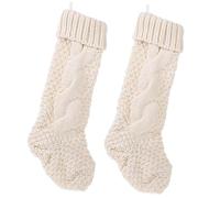 Garneck 2pezzi Borse Natalizie per Decorazioni Festive Sacchetti Appendibili per Dolci e Sorprese Design Accattivante per Natale e Feste per Casa Hotel e Ristoranti