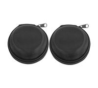 Garneck 2pezzi Cassa Rotonda Per Orologi Scatola Rotonda Portatile Per Orologi Da Viaggio Antiurto e Resistente Alla Pressione e Resistente All Usura Adattper Conservazione Casa Per Viaggi