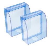 Garneck 2Pezzi Elettrica Design Trasparente Protettore Per Outlet Resistente e Inquinamento Per Uso Ed