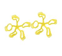 Garneck 2pezzi Esercitatore Dita in Plastica Allenatore Per Chitarra Rinforzatore Per Dita Strumento Per Esercizi Per Della Chitarra Facile Da Trasportare Mantiene Flessibilità e Forza