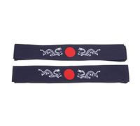 Garneck 2pezzi Fasce Giapponesi Per Allenamento Headband Assorbimento Per Yoga Corsa Karate e Attività