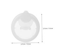 Garneck 3 Pezzi Tappi Plastica per Coperchi Antispruzzo Resistenti Compatibili con Brocche e Caraffe Vetro da Sigillatura Sicura e Design Minimalista