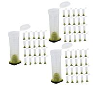 Garneck 3 Set Cage Per Allevamento Api Confezione Da Protezione Per Sviluppo Delle Api Design Traspirante E Resistente Ai Facile Installazione E Rimozione Accessorio Per 40 Pezzi * 3
