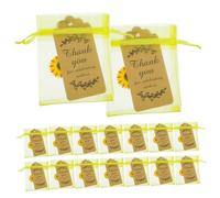 Garneck 30 set Portachiavi Fiore Decorazioni e Tag Ringraziamento per Festa Estiva Nascita e Compleanno Regali Utili e Resistenti per Ospiti