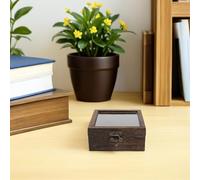 Garneck 3pezzi Espositore per Campioni di Farfalle Scatola Ombra Rustica Contenitore per Campioni Biologici Espositore per Collezioni di Insetti Cornice per Fiori Secchi Protezione