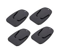 Garneck 4 pezzi Cavalletto Laterale Moto Pad Antiscivolo Piastre di Supporto Per Moto Durevole E Resistente alla corrosione Per Evitare Graffi Pavimenti Garage Stabilizzazione Del Cavalletto Laterale