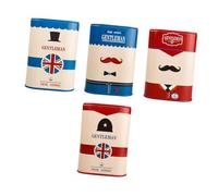Garneck 4 Pezzi Contenitori in Lamiera per Raccolta Differenziata Lame, Box Porta Lame Resistenti e Facili da Montare, per Uso Domestico