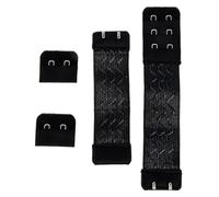 Garneck 4 pezzi Estensore Elastico per Reggiseno e Parrucca con Regolazione e Fibbie Fascia Traspirante e Confortevole per Donna Compatibile con Prolunghe Reggiseni e Parrucche