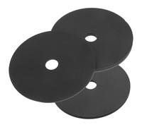 Garneck 4 Pezzi Foglio per Scopino per WC Spazzola per WC Coperchio per Scopino per WC Nero