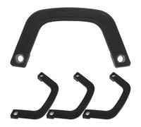 Garneck 4 Pezzi Maniglia di Sicurezza per Carrello Elevatore Foro 8mm, | Spaziatura Fori 16mm e 6, 3 Pollici, Struttura Rinforzata, Presa Ergonomica per Ingresso su Mezzi