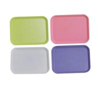 Garneck 4 Pezzi mini vassoio arredamento delle bambole piatto di frutta della casa delle bambole mobili per case delle bambole accessori per la casa delle bambole lega