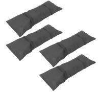 Garneck 4 Pezzi Sacco di Zavorra per Base Ombrellone, Nero, Resistente | Tessuto Superficie Antiscivolo, Facile Montaggio senza Attrezzi, per Basi Patio e Ombrelloni con Braccio