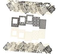 Garneck 40fogli Carta Decorativa per Scrapbooking Materiale DIY per Album e Biglietti Creativo per Decorazioni