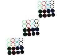 Garneck 48pezzi Joystick Grip Cover Silicone Notturno Per Switch Game Machine Impugnature Antiscivolo Per Migliorare Le Performance Di Gioco