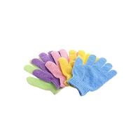 Garneck 4paia Guanti Esfolianti Per Doccia Per Rimozione Morta Scrub Corpo Pulizia Intensiva Adatti Tutti Lavabili in Macchina