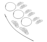 Garneck 4sets Ancoraggi Per Mobili Cinghie Antiribaltamento Per Libreria e Armadietti Kit Sicurezza Per Mobili Per Ragazzo Ragazza Ragazza e Animali Domestici Robusti e Facili Installare