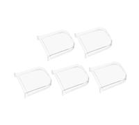 Garneck 5 Pezzi Contenitori Raccolta Condensa Plastica Resistente per Elettriche Antigoccia e Facili da Pulire Compatibili con Diverse Marche