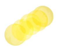 Garneck 5 Pezzi Pellicole Colorate per Illuminazione Film Diffusore Autoadesivo per Correzione Colore Luci Spot Trasparente Alta Trasmissione per e Feste