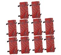 Garneck 5 Set Guanti Per Manico Della Teiera Infusore Per Il Tè Teiere Collo Di Cigno Tè Riutilizzabile Più Ripido Maglia Infusori Menta Verde Tazza Bollitori Rosso Stoffa 2 Pezzi * 5