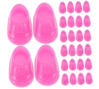 Garneck 50 Paia Di Giocattoli A Forma Di Paperella Gialla Giocattoli Per Scarpe Da Casa Per Mini Forniture Scolastiche Giochi Per Shower Scarpe Mini Scarpe Fai Da Te Piedi Per