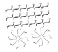 Garneck 50pezzi Perni Di Bloccaggio Posteriori Tipo s Per Scaffalature Clip Per Sicurezza Clip Di Sicurezza Per Scaffalature Da Magazzino Perni Di Caduta Per Per Pallet Accessori Per Per g