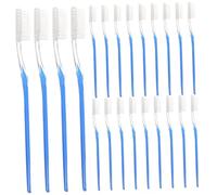 Garneck 50pezzi Spazzolini Usa e Getta Da Viaggio Portatili Setole Morbide Per Pulizia Profonda Spazzolini Manuali Monouso Leggeri e Igienici Per Viaggi Hotel e Campeggio