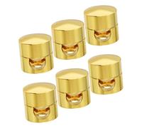 Garneck 6 Pezzi Fixer a filo lampadario ancoraggi per via cavo supporti per lampadici ganci per monti del del soffitto organizzatori filo alluminio D'oro