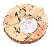 Garneck 6pezzi Cartelli in Per Tappe Mensili Del Bifacciali Per Decorazione Della Cameretta Accessori Fotografici Per Speciali